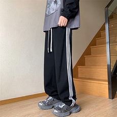 牛仔裤男秋季新款宽松大码直筒裤阔腿裤K2358-P48，男装牛仔裤，星座214-3