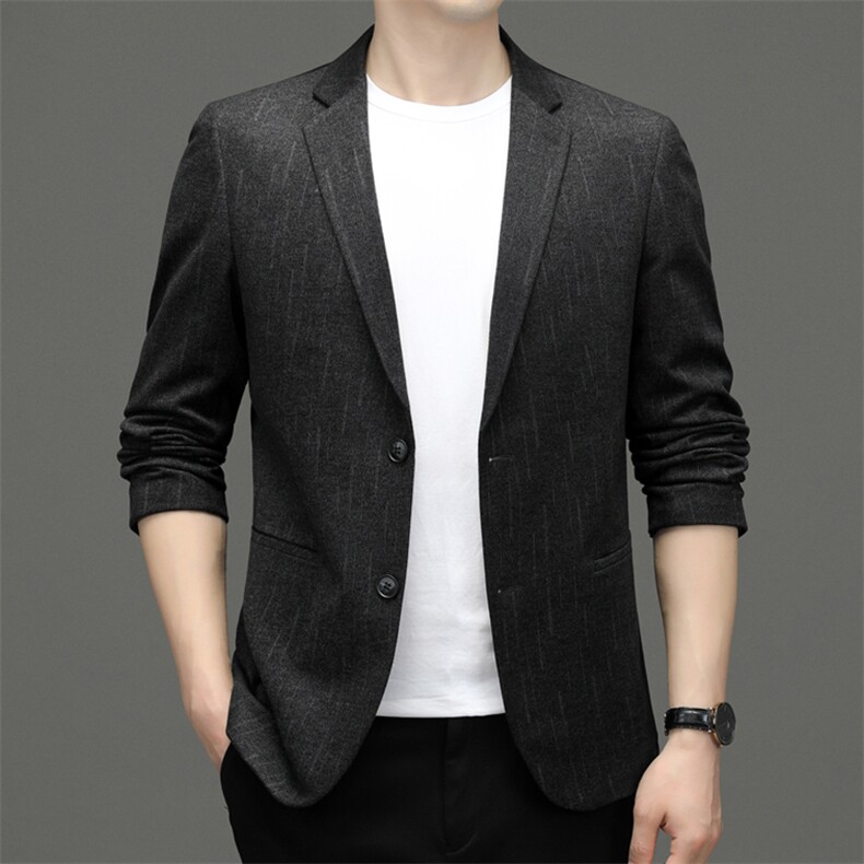 BF22616钱塘2020-2中年男士商务休闲春秋款简约西服外套P165,男装西服,钱塘207-2