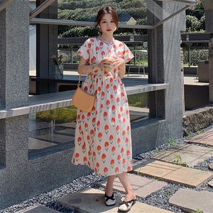 有夏日新品现货碎花连衣裙主推款-款号2213-P105K158图片