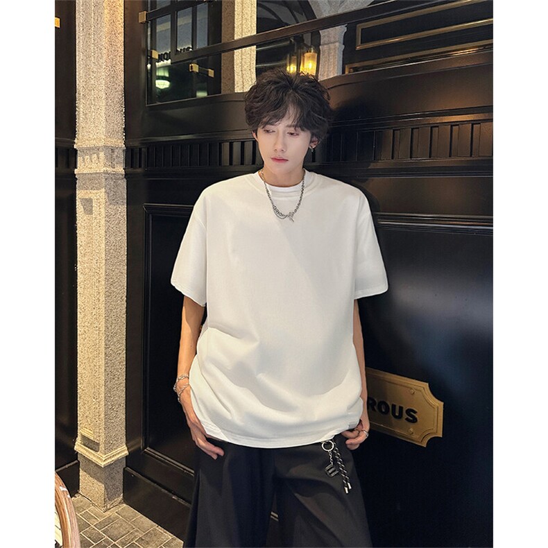 8XL-M高品质！！特大码冰丝速干T恤男透气短袖上衣纯色DX314P25,男装T恤,电商D206-1
