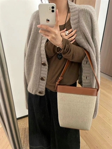 毛衣女慵懒秋冬宽松针织新款长袖内搭短款开衫图片
