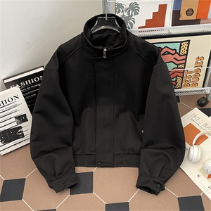夹克外套男春秋宽松休闲高街痞帅立领上衣服JK0289-P83图片