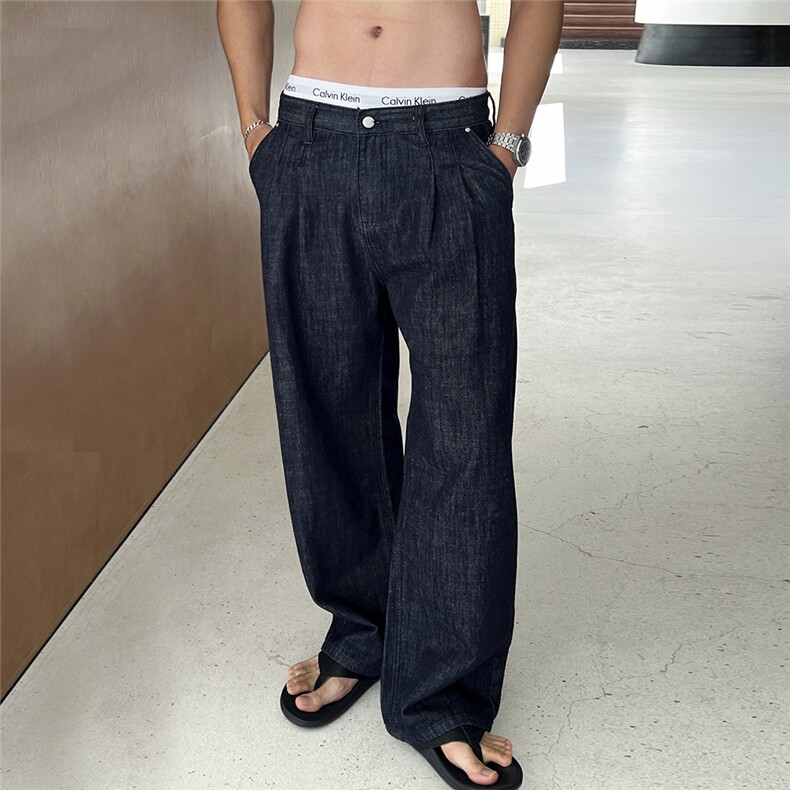 时尚百搭CLEANFIT原色牛仔裤藏青N17/P85,男装牛仔裤,电商A242
