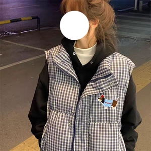 1506-1/MJ11121/P53秋冬2025年新款宽松立领棉服夹棉外套图片