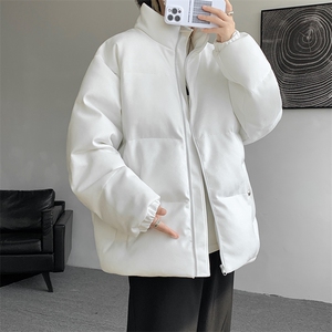 麂皮绒棉衣男大码立领棉袄子男羽绒棉服JM87304-P110图片