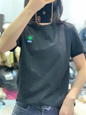 新款春装短袖T恤欧款内搭宽松打底，女装T恤，L·H·X