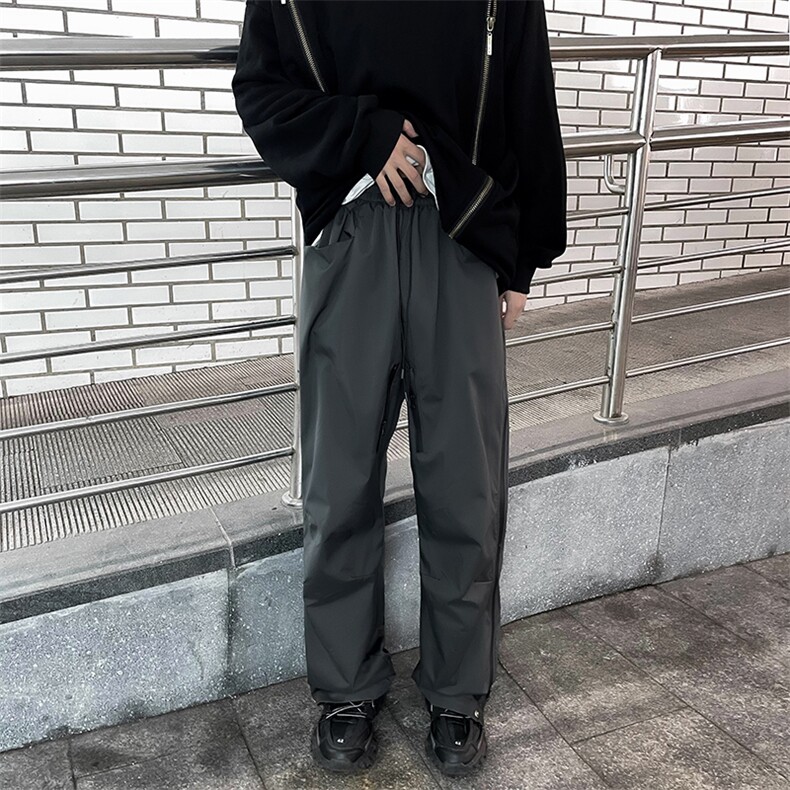 美式机能风冲锋裤男春秋工装拉链裤潮牌户外运动休闲长裤K585-P47,男装休闲裤,星座308B-1