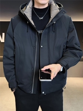 标90男羽绒服连帽休闲外套男冲锋衣羽绒服A329-YR2565-P285，男装夹克，电商A329