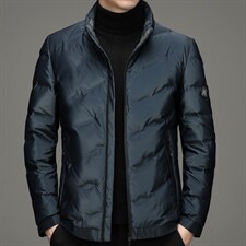 冬季中年男保暖羽绒服中年爸爸装休闲羽绒棉服外套YYYR22120-P235,男装羽绒服,电商B212（原钱塘6029）