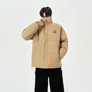 已注册白底直播抖音高品质宽松男羽绒棉面包服棉衣外套M1051P85图片