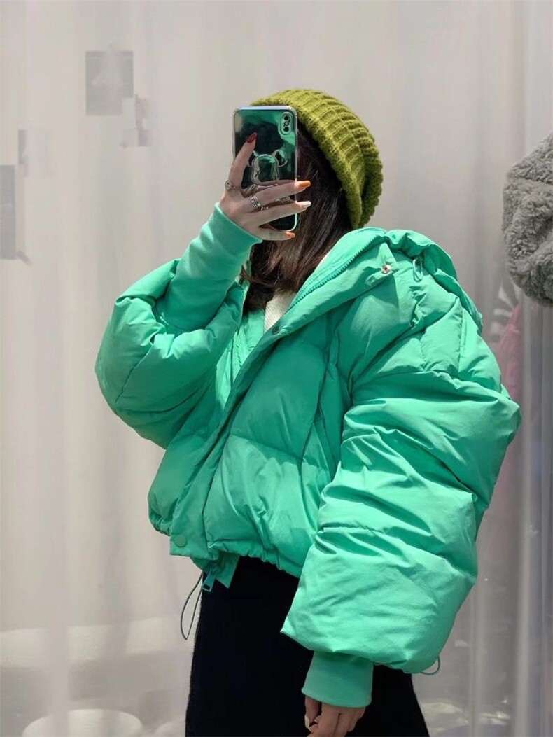 带帽短款羽绒服，女装羽绒服，Queena PHoebe
