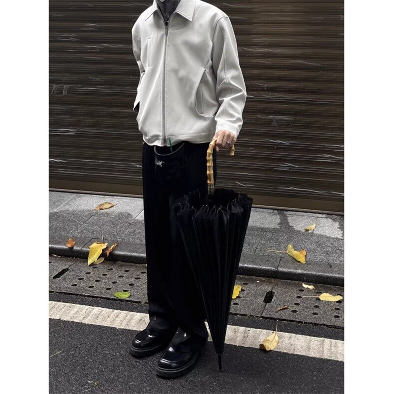 【有货】D677-P75春秋新款飞行员设计高级感夹克短宽外套男女潮,男装夹克,星座603-2