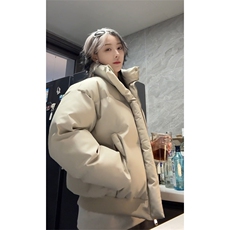 美式立领皮衣棉衣男女情侣棉袄棉服加厚面包服外套MF3667-特P85，男装皮衣，电商B295