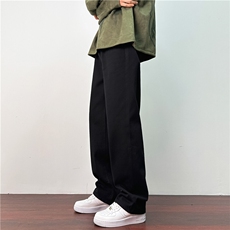 k1002-p45-控68M-5XL牛仔黄泥在高阶宽松大码牛仔裤cityboy，男装牛仔裤，星座116