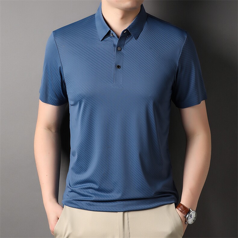 polo衫短袖男夏季潮牌2024新款半袖上衣宽松翻领t恤男HP33903-P68,男装Polo衫,星座1105-3