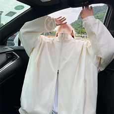 wassuphappy美式渐变立领夹克男士春秋季潮牌高级感情侣休闲外套，男装夹克，电商B371