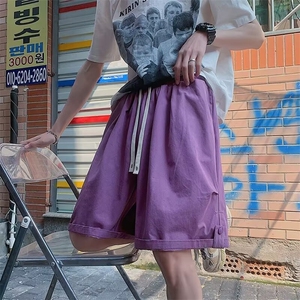 夏季日系工装短裤男2026新款宽松潮牌直筒运动裤衩学生休闲五分裤图片