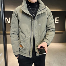 主推款男士简约立领羽绒服上衣外套潮百搭A329-S2885-P150，男装羽绒服，电商A329