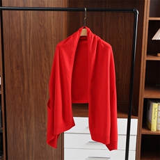 2025时尚百搭通勤简约休闲两用披肩，披肩，九月九羊绒