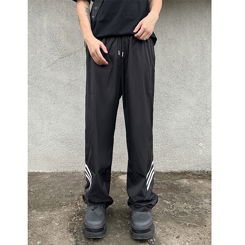 B221美式ins街头hiphop休闲情侣宽松运动裤子LK23117-P60控78,男装休闲裤,电商B221