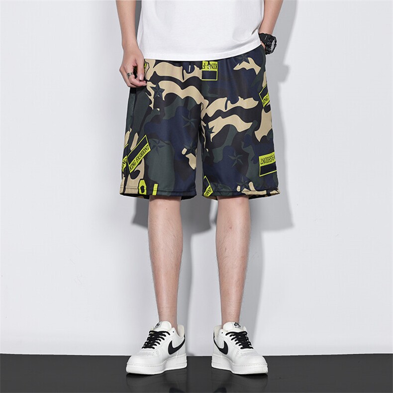 夏季短裤男潮流休闲五分裤宽松沙滩裤速干无差价，男装牛仔裤，星座505-2（原电商A260-1)