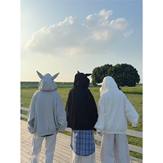 有货DHJ112-批65重磅华棉复合杜宾犬卫衣外套，女装短外套，星座603-2