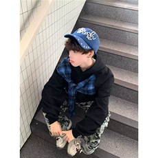 长袖连帽卫衣日系百搭气质原宿ins文艺慵懒流行简约新款潮流时尚，男装卫衣，星座601-1