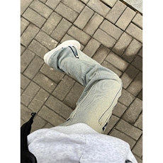 自家图，图牛仔裤男秋冬微喇叭cleanfit裤子KZA54-P68，男装牛仔裤，星座1007（原301D）