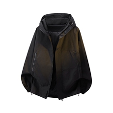 JK9083/P65春装新款夹克男防水防水冲锋衣外套潮学生大码上衣，男装夹克，电商A141