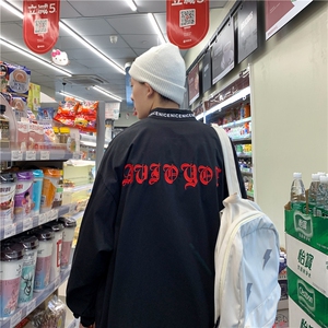 714-1-S601男港风春秋新款休闲情侣男夹克款精品图片