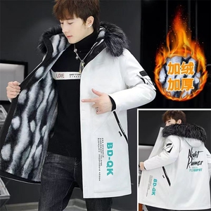 卖到过年不断货 不涨价 冬季男中长款宽松外套休闲棉服JR811-P80图片