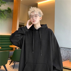抖音供货2025春款美式华棉连帽卫衣A158-WY23-常规P38加绒P43，男装卫衣，电商A158