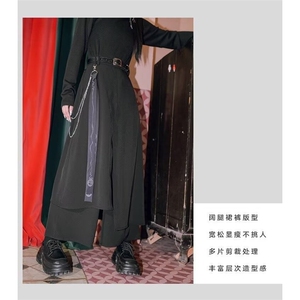 气质时尚日系新款简约流行ins潮流慵懒文艺西裤原宿百搭图片