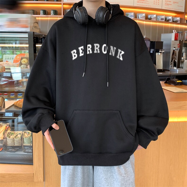 ！连帽圆领卫衣男装港风帽衫男LM71-P35,男装卫衣,电商B367