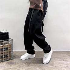 精品运动休闲裤潮流百搭阔腿弯刀潮流裤子9311P80，男装休闲裤，电商B332-1