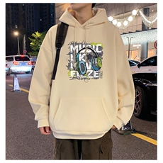 CM152连帽卫衣重磅纯棉大码外套，女装短外套，星座304A-1