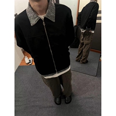 【有货】CLY6628CC-特P85小香风拼接翻领夹克外套男高级感，男装夹克，星座1007（原301D）