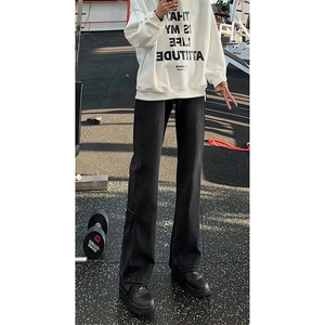 美式ins高街vibe重工艺水洗牛仔裤货号K2316P55 加绒P70图片