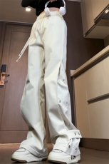 2025春季新款内景大码修身排扣微喇冲锋裤M-5XHK23093-特P35，男装休闲裤，电商A022