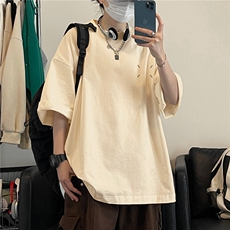 得物直播品质220克纯棉精梳印花T恤短袖dcm285-特批20控38，男装T恤，星座605(原A050)