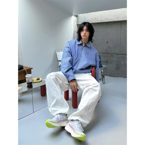 【有货】CLR3033CC-特P78 双面穿拼接格子翻领夹克外套男女图片