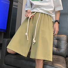 夏冰丝短裤男设计感美式篮球宽松抽绳休闲五分裤XZ514-2-1528-P38，男装牛仔裤，星座514-2(原B239)
