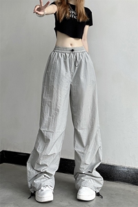 B221 多巴胺美式街头hiphop休闲情侣彩色伞兵裤 LK23119-P55 控78图片