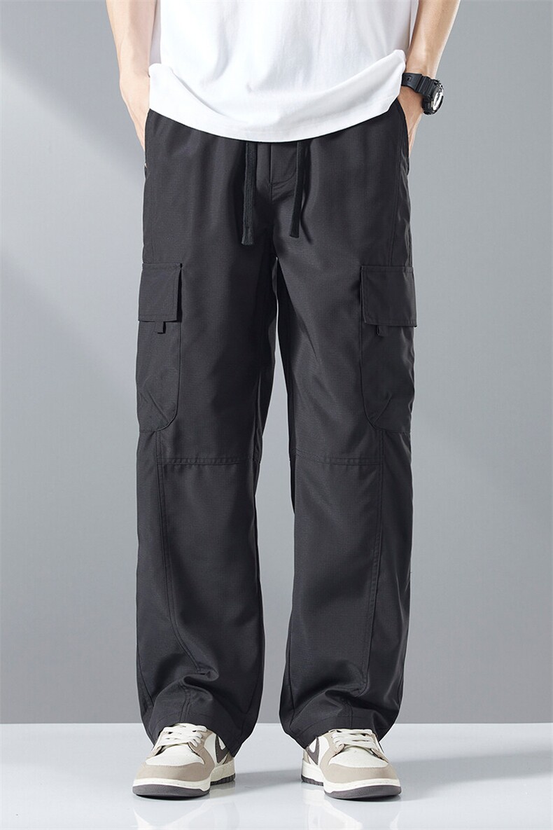 2025春夏秋季宽松阔腿美式高街显高显瘦伞兵工装裤-YK09-P42现货,男装工装外套,星座224-3