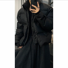 龙叨叨网图MYF03-P110冬季高级立领假两件双拉链保暖棉衣棉服外套，男装棉衣，电商A456（原C415）