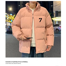 面包服男生秋冬季韩版潮流加厚棉服立领潮牌ins宽松痞帅棉衣外套，男装棉衣，星座1013-1