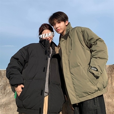 秋冬季棉衣男加厚棉袄外套ins情侣款面包棉服M0707-P108，男装棉衣，星座308B-2