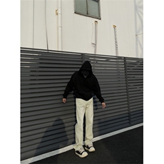 2024/水洗开叉微喇叭直筒窄版拖地牛仔裤1005-3-SGK6094-P55控78，男装牛仔裤，星座1005-3