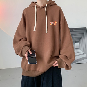 连帽卫衣男大码胖子帽衫大号运动服WY2438-P35图片