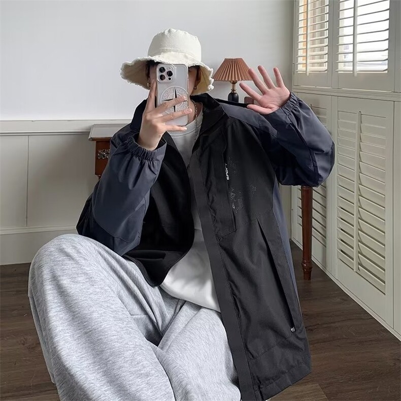 秋季青春流行男夹克文艺潮外套FK76P65,男装夹克,星座1116-2